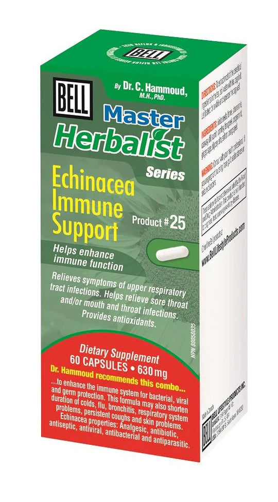 BELL Echinacea Immune Support 650mg 60caps