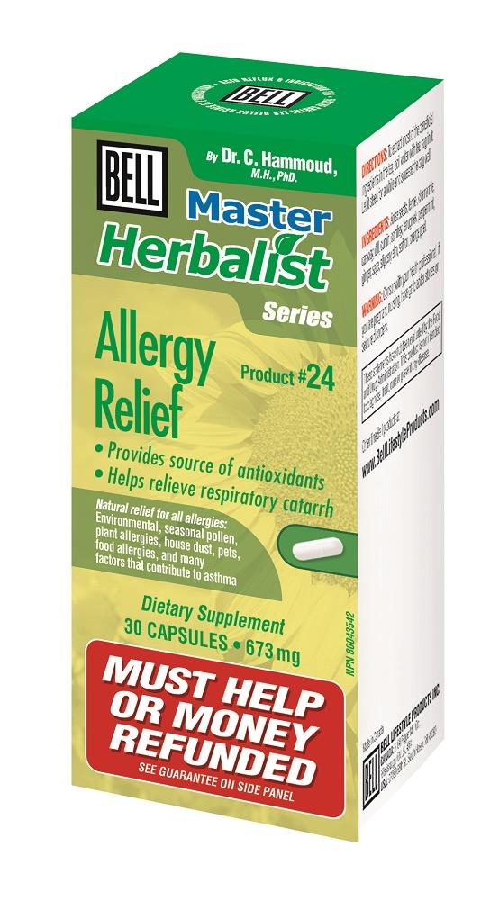 BELL Allergy Relief 673mg 30caps