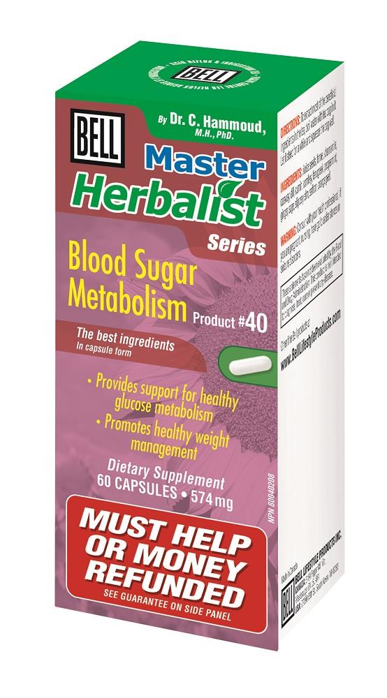 BELL Blood Sugar Metabolism 574mg 60caps