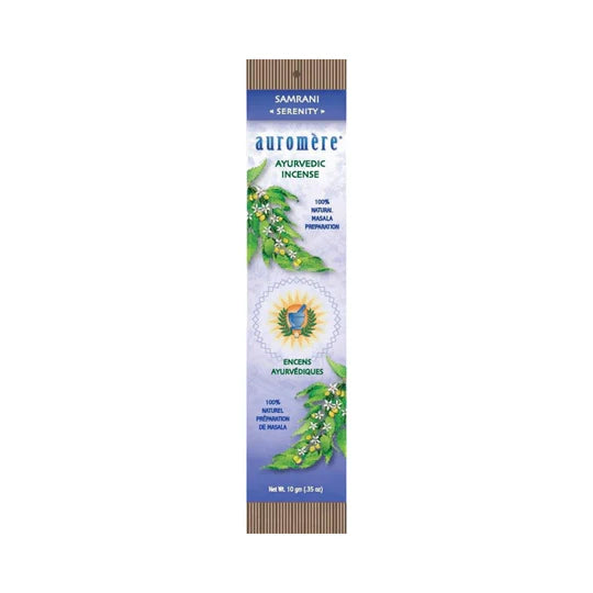 Auromere Ayurvedic Incense – SAMBRANI – Serenity