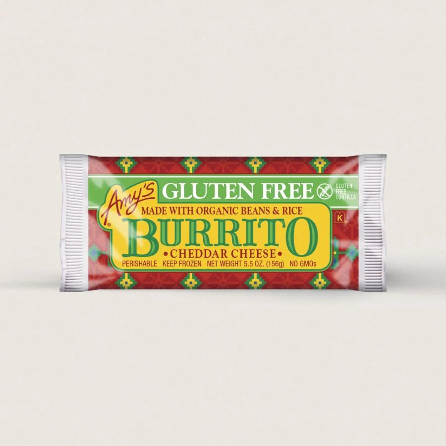 Amy's Gluten Free Bean and Cheese Burrito